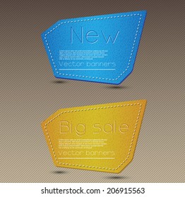 Sale Tags Vector