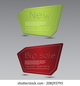 Sale Tags Vector 