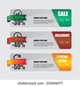 Sale Tags Vector