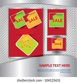 Sale tags,Vector