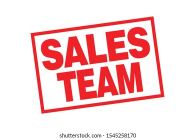 Sale Team Badge In White Background