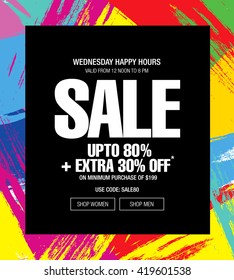 sale template banner