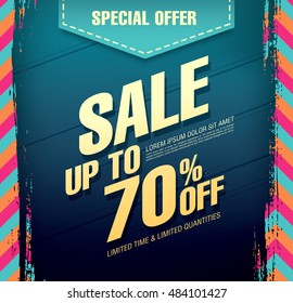 Sale template banner