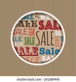 sale text background decoration with copy space