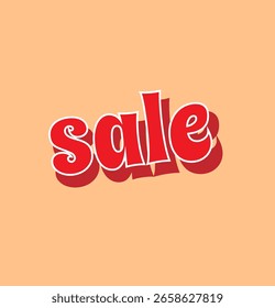 texto de venta sobre un fondo claro,