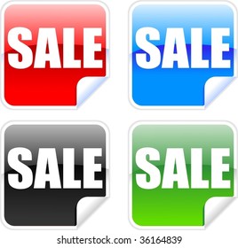 Sale ticket VECTOR