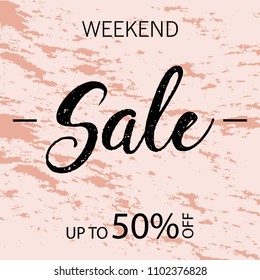 Sale today 30 off sign over art brush acrylic stroke paint abstract texture background vector illustration. Perfect watercolor design for a shop and sale banners.
