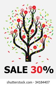 Árbol de venta