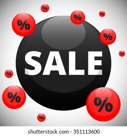 Sale vector background 