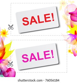 Sale. Vector background