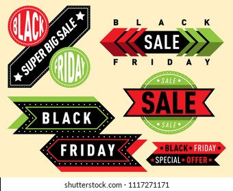 Sale vector badge stickers lables percent discount shopping saledays black friday discount special webshop offer symbols illustration.