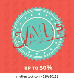 Sale vector banner