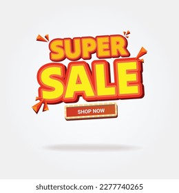 Sale vector banner template -Big Sale, Super Sale, Flash Sale, Special Offer, Discount, Buy 1 Get 1 Hot Promotion - limited time only.