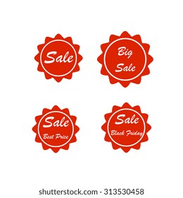 Sale vector best price and black friday