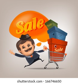 Sale. Vector format