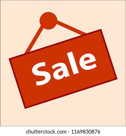 SALE VECTOR ICON