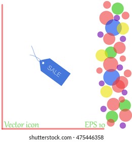 Sale vector icon