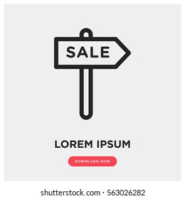 Sale vector icon
