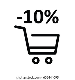 sale vector icon