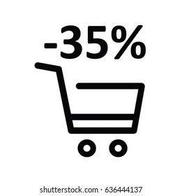sale vector icon