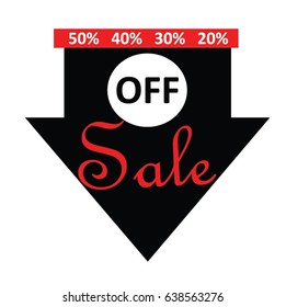 sale vector icon