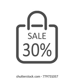 Sale vector icon