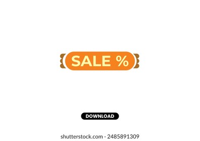 Sale Vektorgrafik Icon Design Concept eps.
