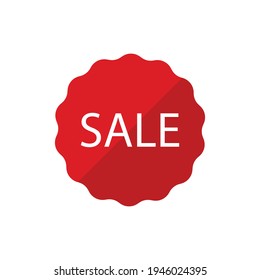 Sale vector icon flat design
