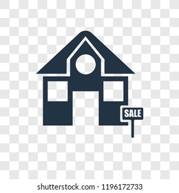 For sale vector icon isolated on transparent background, For sale transparency logo concept