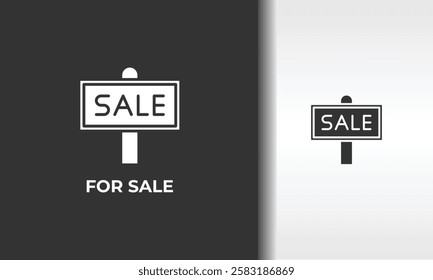 For Sale Vector, Icon Or Logo Sign Isolated Symbol Illustration