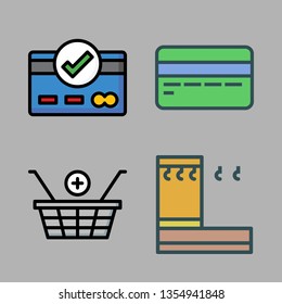 sale vector icon set