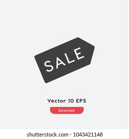 Sale vector icon. Shopping symbol. Best modern flat pictogram illustration sign for web and mobile apps design