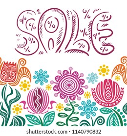 Sale. Vector illustration
