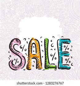 Sale. Vector illustration