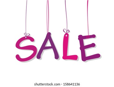 Sale. Vector illustration. 