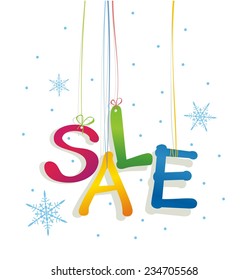 Sale. Vector illustration.