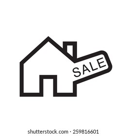 For sale vector image to be used in web applications, mobile applications and print media.