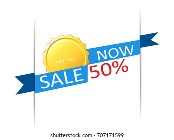 Sale Vector Label