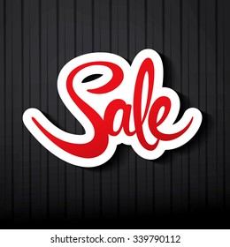 Sale. Vector sign