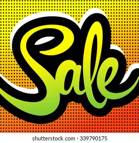 Sale. Vector sign