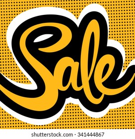 Sale. Vector sign