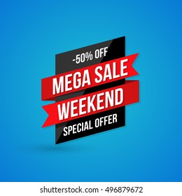 Sale vector, special offer