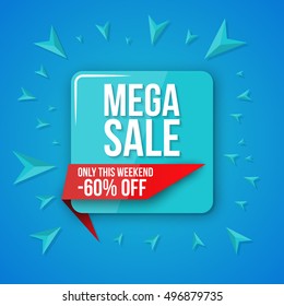Sale vector, special offer