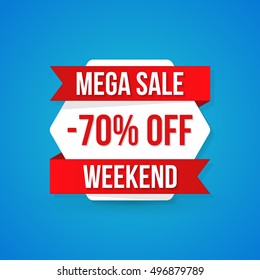 Sale vector, special offer