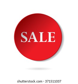 sale vector sticker