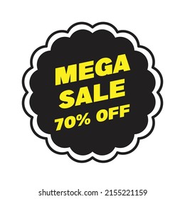 Vector SALE para presentación de iconos de símbolos de sitio web