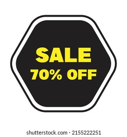 Vector SALE para presentación de iconos de símbolos de sitio web
