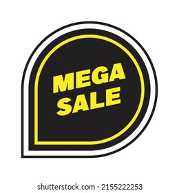 Vector SALE para presentación de iconos de símbolos de sitio web
