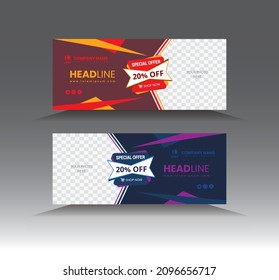 sale web banner template design. Sale and discounts cover template. Big sale special offer. end of season special offer banner. vector illustration. 