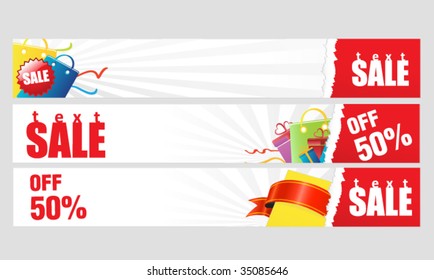 sale web banners